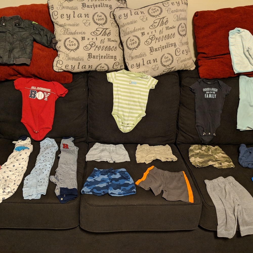 Baby boy clothes 6-9 months
